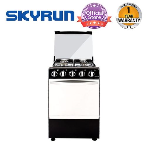 Skyrun 4 Burners（4+0) Gas Cooker, Automatic Ignition with 60L Oven - (GCS-4G/X) - Black Brand: Skyrun | Similar products from Skyrun