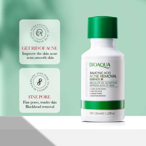 BIOAQUA Salicylic Acid Acne Removal Essence/Serum – Oil Control & Pore Refining Brand: BIOAQUA | Similar products from BIOAQUA