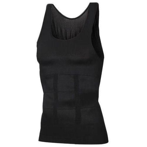 Advanced Men's Slimming Tank Top, Compression Body Shaper for Men, Tummy Tucker Waist Cincher Vest, Gym Workout Sweat Vest for Weight Loss, Breathable Quick-Dry Compression Wear, Men's Shapewear Undershirt for Belly Control