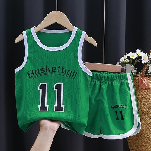 Unisex Premium Toddler Sports Jersey & Shorts Set