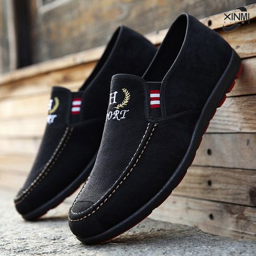 Men's Fashion Canvas Loafers Men's Business